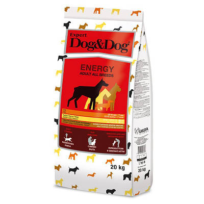 Gheda сухий корм для собак D&Dog Expert Energy 20kg
