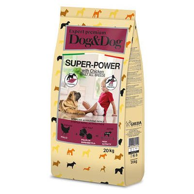 Gheda сухий корм для собак D&Dog Expert High Premium - Superpower 20kg