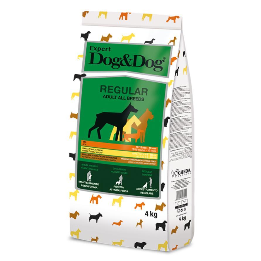 Gheda сухий корм для собак D&Dog Expert Regular 4kg, фото 1