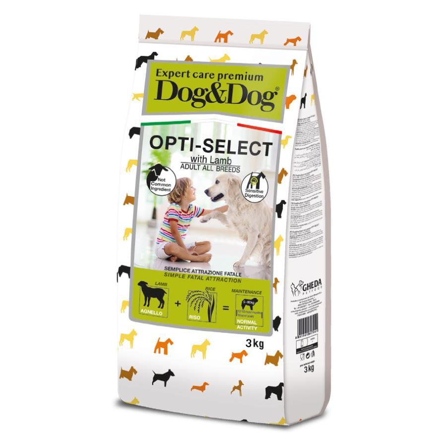 Gheda сухий корм для собак D&Dog Expert Care Premium - Opti-Select 3 kg, фото 1