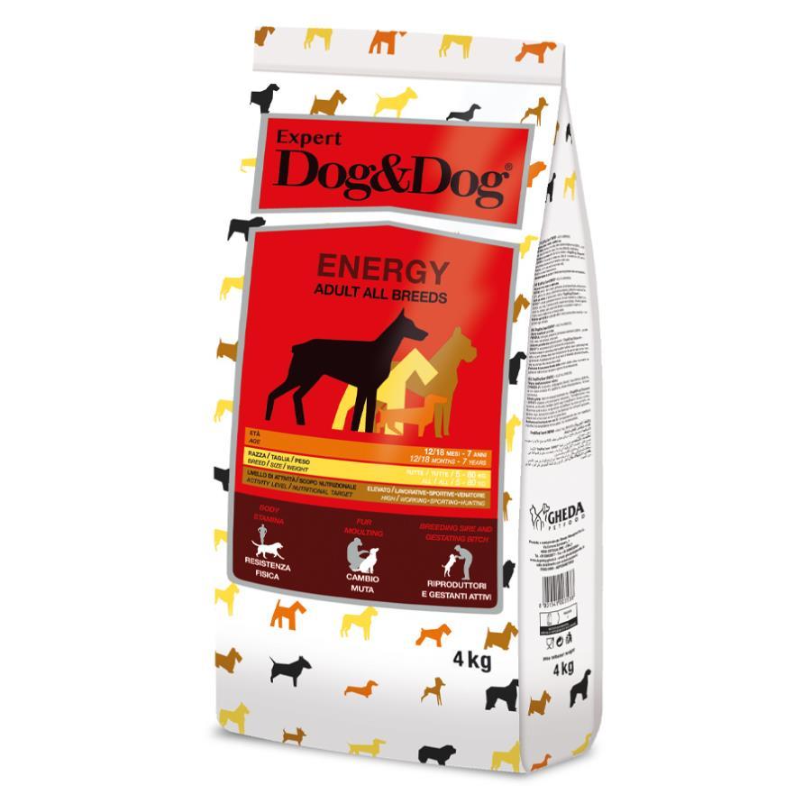 Gheda сухий корм для собак D&Dog Expert Energy 4kg