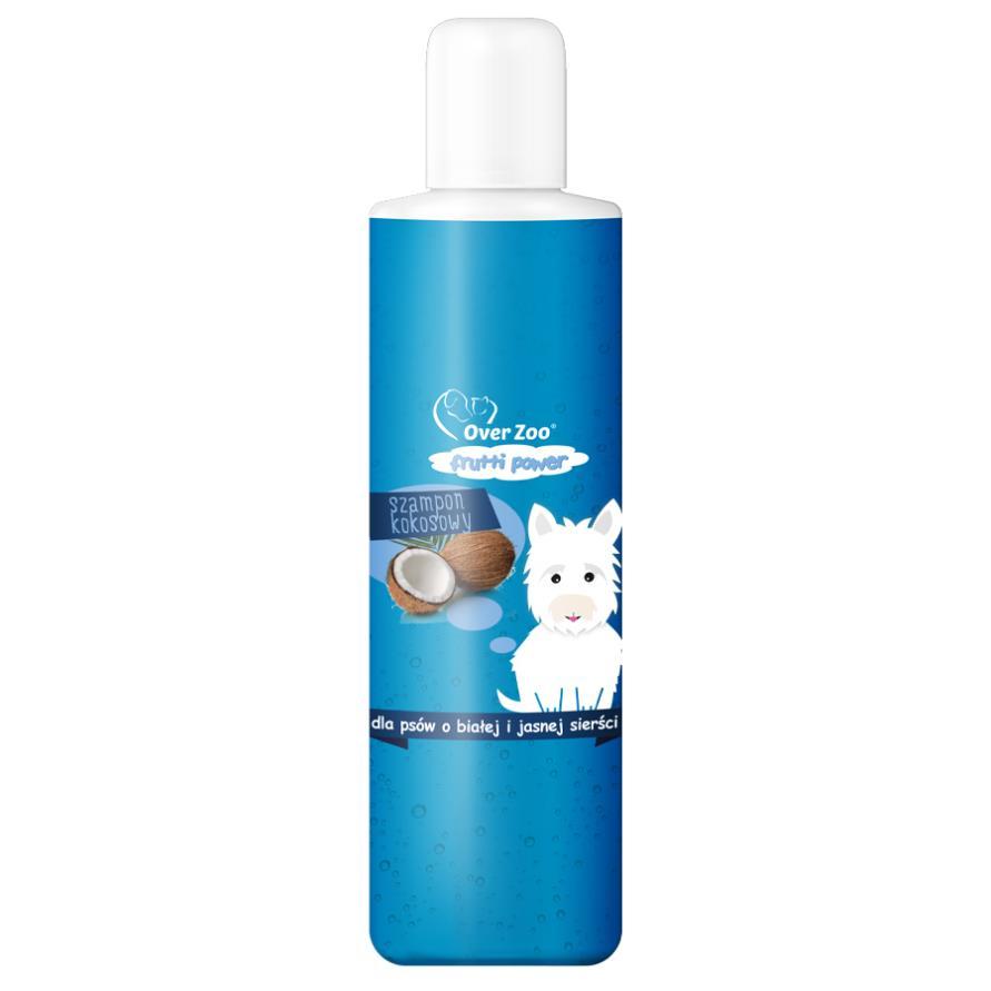 Shampoo Frutti Power (coconut) 200 ml / Шампунь Фрутті Пауер для собак з білою шерстю (кокос) 200 мл, фото 1