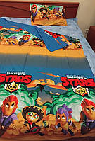 Постільна білизна підліткова Бравл старс 1нав 50х70