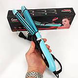 Стайлер для об'єму волосся, Щипці для укладання та завивки Гребінці щипці волосся QA-42, фото 7