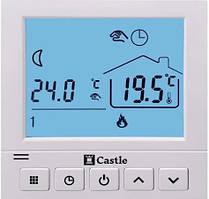 Терморегулятор програматор Castle АС819Н-16А БІЛИЙ