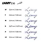 Перо Lamy для пір'яної ручки Z50 сталеве LH (1215050), фото 3