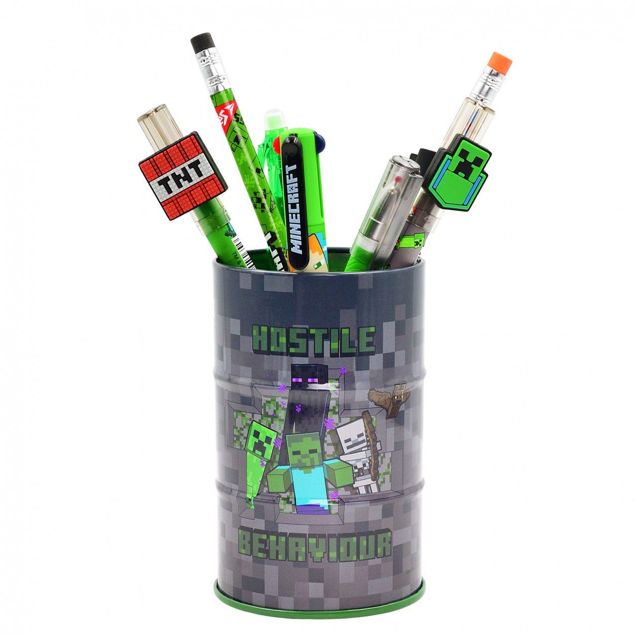 Стакан-підставка бочка Yes Minecraft метал 708376, фото 1