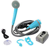 Душ портативний автономний для кемпінгу та дачі, на акумуляторі від USB (OS-71)