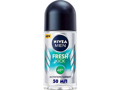 Антиперспірант ролик чоловічий Men Fresh Kick 50 мл ТМ Nivea FG