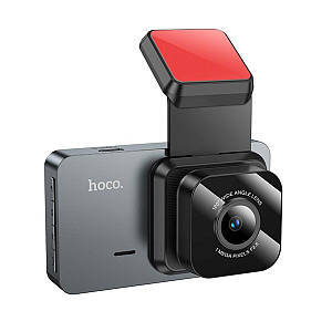 Відеореєстратор HOCO DV9 3-inch screen driving recorder (720P) Metal Gray (6942007633345)
