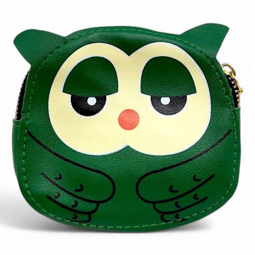 Гаманець на блискавці, 11 см (зелена) [tsi256521-TSI], фото 1