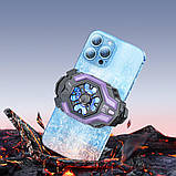 Мобільний кулер HOCO GM26 Ambitious cooling mobile phone fan Black (6942007612302), фото 6