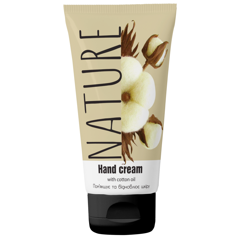 Крем для рук Nature з олією Бавовни 50 мл, Bioton, Арт.59389
