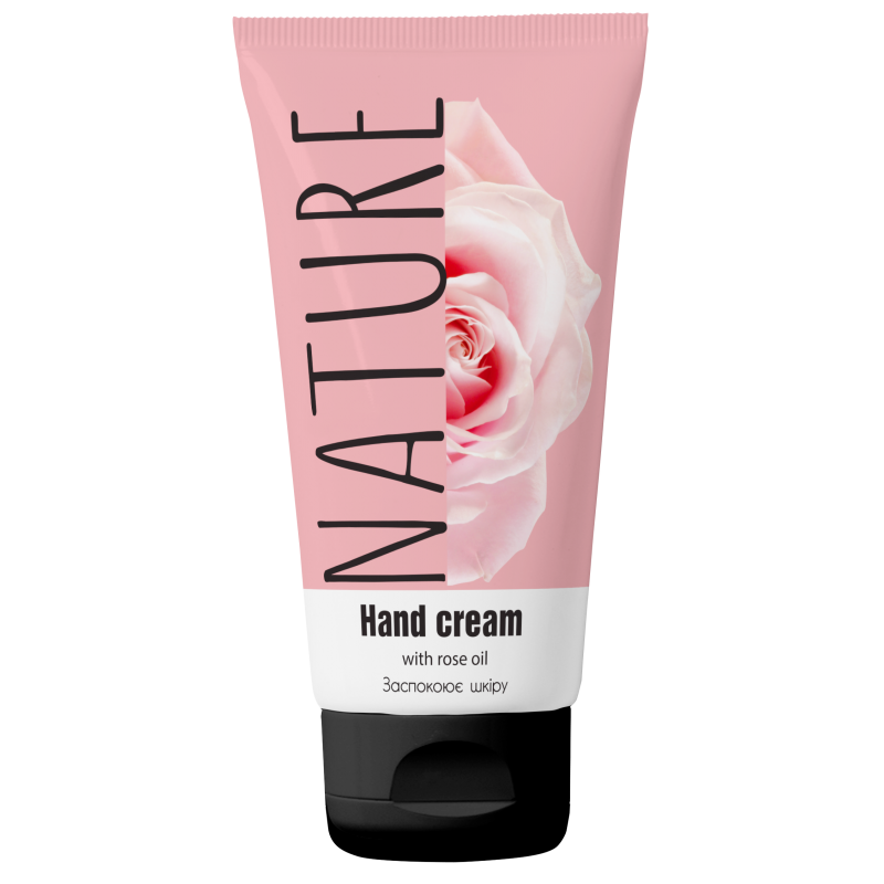 Крем для рук Nature з Трояндовою олією 50 мл, Bioton, Арт.59390