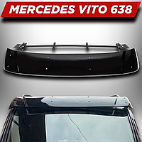 Козирок вітровик мухобійка дефлектор на лобове скло для Мерседес Віто Mercedes Vito W638 1996-2003 г чорний