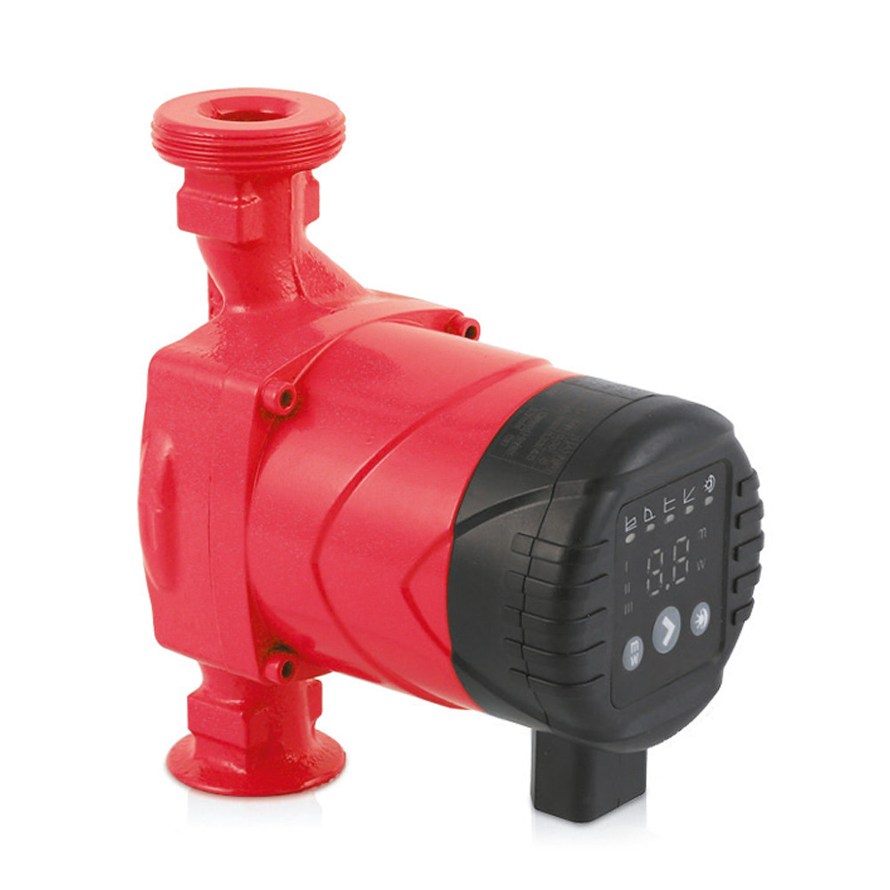 Насос циркуляційний енергоощадний 10-45 Вт Hmax 6 м Qmax 52 л/хв Ø11⁄2" 180 мм + гайки Ø1" Wetron, фото 1