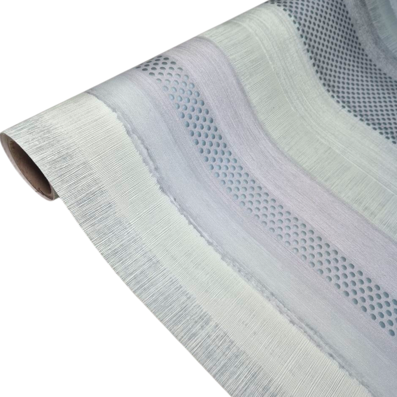 Шпалери вінілові на флізеліновій основі Marburg 30543, сірі, блакитні для кабінету, спальні, коридору, фото 1