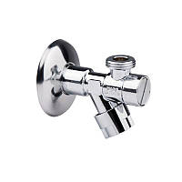 Кран приладовий буксовий Icma 1/2" кутовий №518