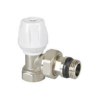 Кран радіаторний Icma №803+940 кутовий 3/4" з ручкою