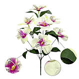 Штучні квіти букет орхідей, 44см, фото 5