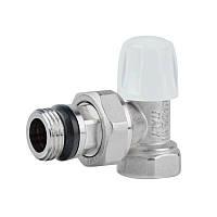 Кран радіаторний Icma 1/2" з антипротіканням кутовий без ручки №805+940