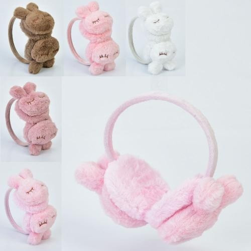 Аксесуари Навушники хутряні FG24031853B зайчик 6 кольорів 20-17-11см упак-пакет