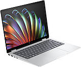 HP Ноутбук ENVY x360 14-fa0005ua 14" WUXGA IPS Touch, AMD R5-8640HS, 16GB, F512GB, UMA, Win11, сріблястий, фото 3