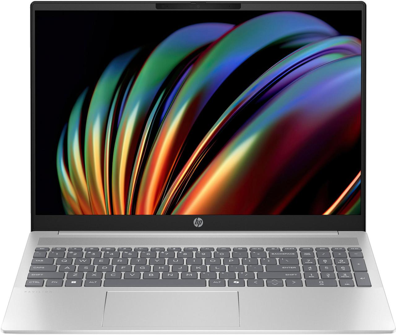 HP Ноутбук Pavilion 16-af0002ua 16" WUXGA IPS AG, Intel U7-155U, 16GB, F1024GB, UMA, DOS, сріблястий, фото 1