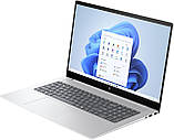 HP Ноутбук ENVY 17-da0005ua 17.3" FHD IPS Touch, Intel U5-125U, 16GB, F512GB, UMA, Win11, сріблястий, фото 3