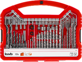 Професійний набір біт і свердел PROMOBOX Standart kwb 101 предмета (109110)