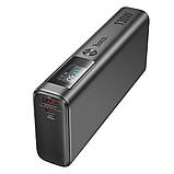 Універсальна Мобільна Батарея Power Bank Hoco Q17B Electric PD130W 20000 mAh Колір Космічний сірий, фото 7