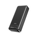 Універсальна Мобільна Батарея Power Bank XO PR239 PD20W/QC 22.5W digital display 20000 mAh Колір Чорний, фото 5