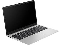 HP Ноутбук 250-G10 15.6" FHD IPS AG, Intel i3-1315U, 8GB, F512GB, UMA, DOS, сріблястий