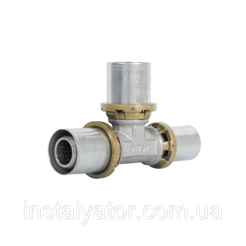 Прес-фітинг Трійник 20х20х16 "Icma" No 406, фото 1