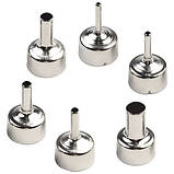 Термофен паяльний портативний Pigong 8858, підставка, термо фен, фото 2