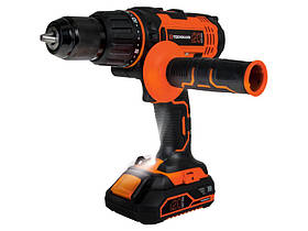 TEKHMANN Шурупокрут-дриль акумуляторний TCD-60/i20 kit 20В 1x2А·год 60Нм 440·1650об·хв 1.55кг