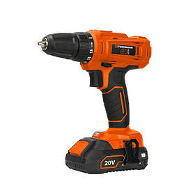 TEKHMANN Шурупокрут-дриль акумуляторний TCD-30/i20 KIT 20В 30 Нм 1x2.0А·год 0-400·1500об·хв 1.7кг