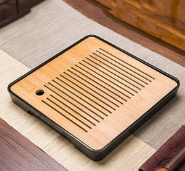 Чабань квадратна Дрібна смужка Чорний