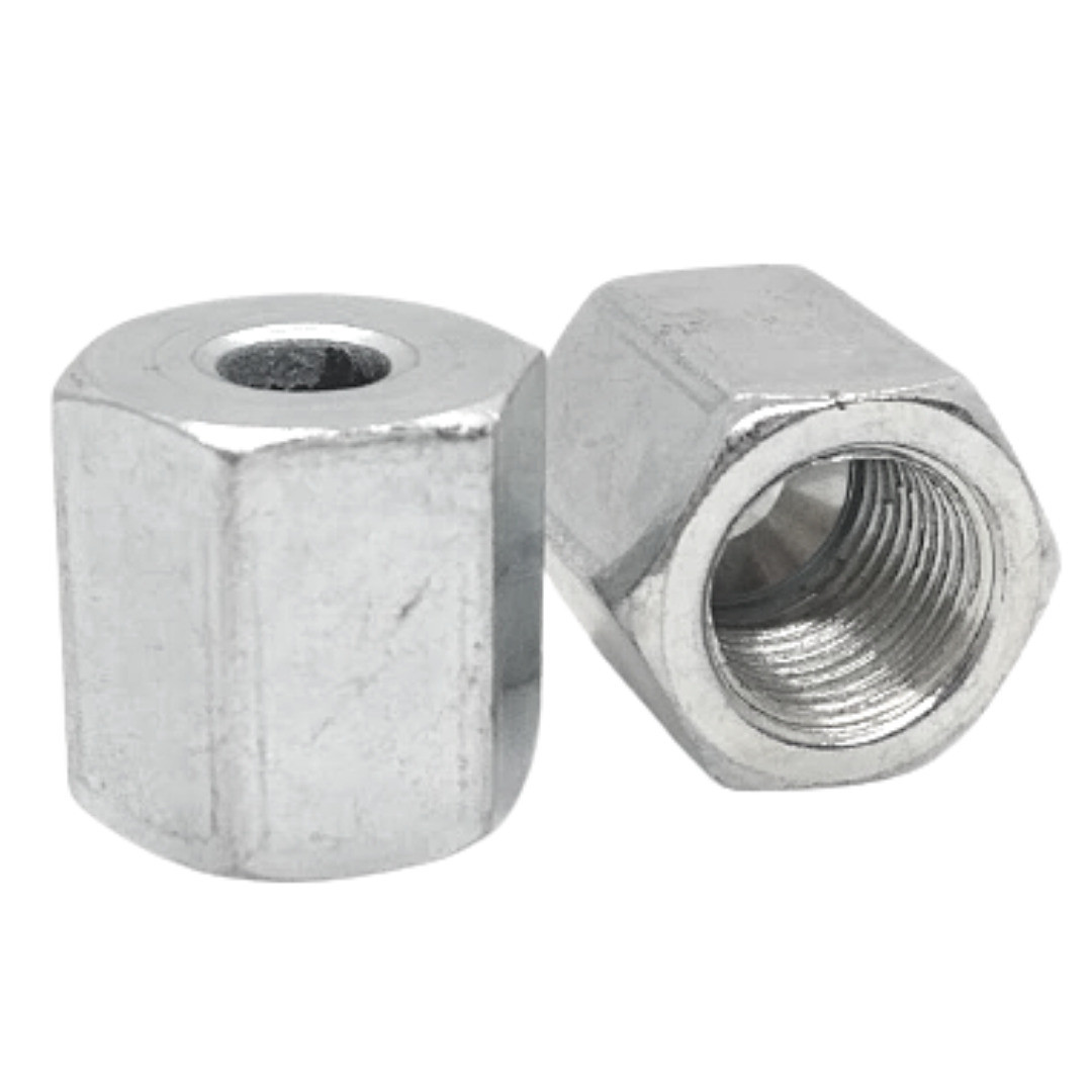 Гайка штуцер гальмівний М10х1 мм (внутріш.); D - 5,00 мм; L - 15,0 мм, фото 1