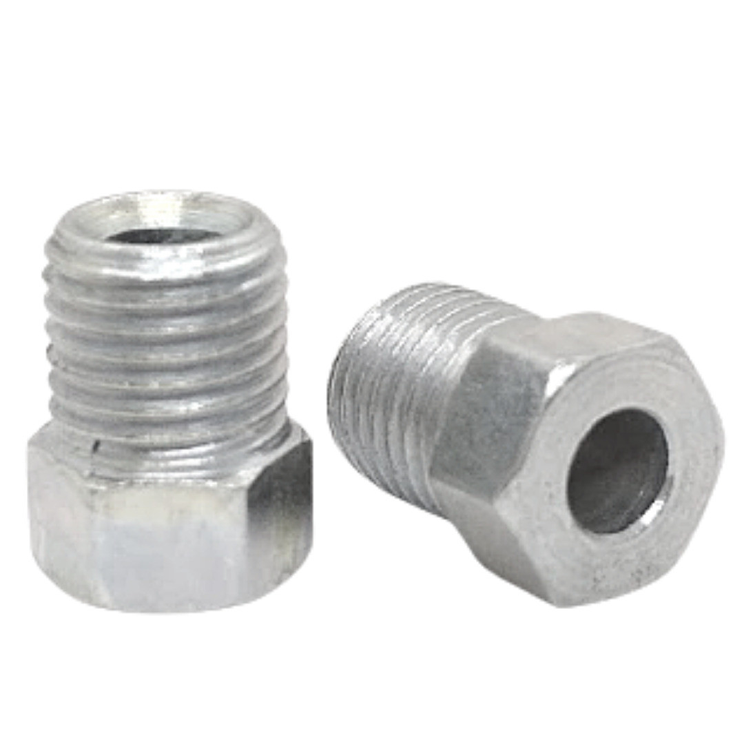 Болт штуцер гальмівний 3/8х24UNF (зовнішн.); D - 4,75 мм; L - 14,0 мм, фото 1