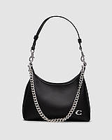 Coach Juliet Shoulder Bag Black Smooth Leather 25 х 15 х 9 см
