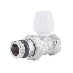 Кран радіаторний Icma 3/4" з антипротічкою прямий No813+940