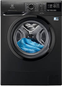 Electrolux Пральна машина фронтальна, 6кг, 1000, A+++, 41см, дисплей, чорний