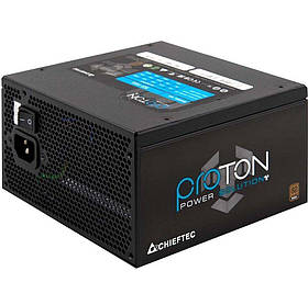 Chieftec Блок живлення Proton (500W), >85%, 80+ Bronze, 120мм, 1xMB 24pin(20+4), 1xCPU 8pin(4+4), 3xMolex,