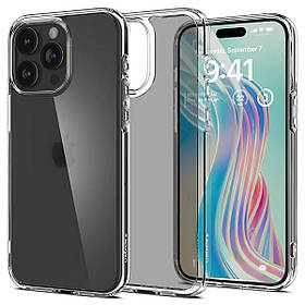 Spigen Чохол для Apple iPhone 15 Pro Ultra Hybrid, Frost Clear