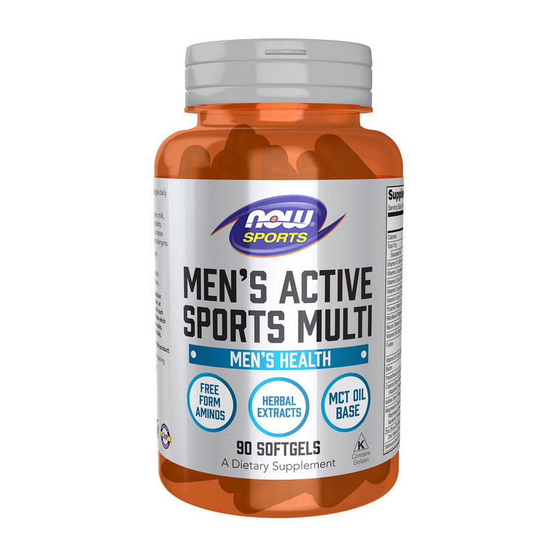 Men's Active Sports Multi (90 softgels), фото 1