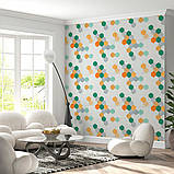 Панель стінова 3D 700х700х4мм Мозаїка зелено-жовта SW-00002015, фото 5