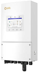 Solis Гібридний інвертор однофазний S6 5кВт, 2xMPPT, DC, для LV Batteries