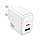 Мережевий зарядний пристрій BOROFONE BAS45A Potential PD30W+QC3.0 charger(EU) White, фото 4