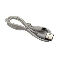 Шнур USB — microUSB 1 м. Білий.